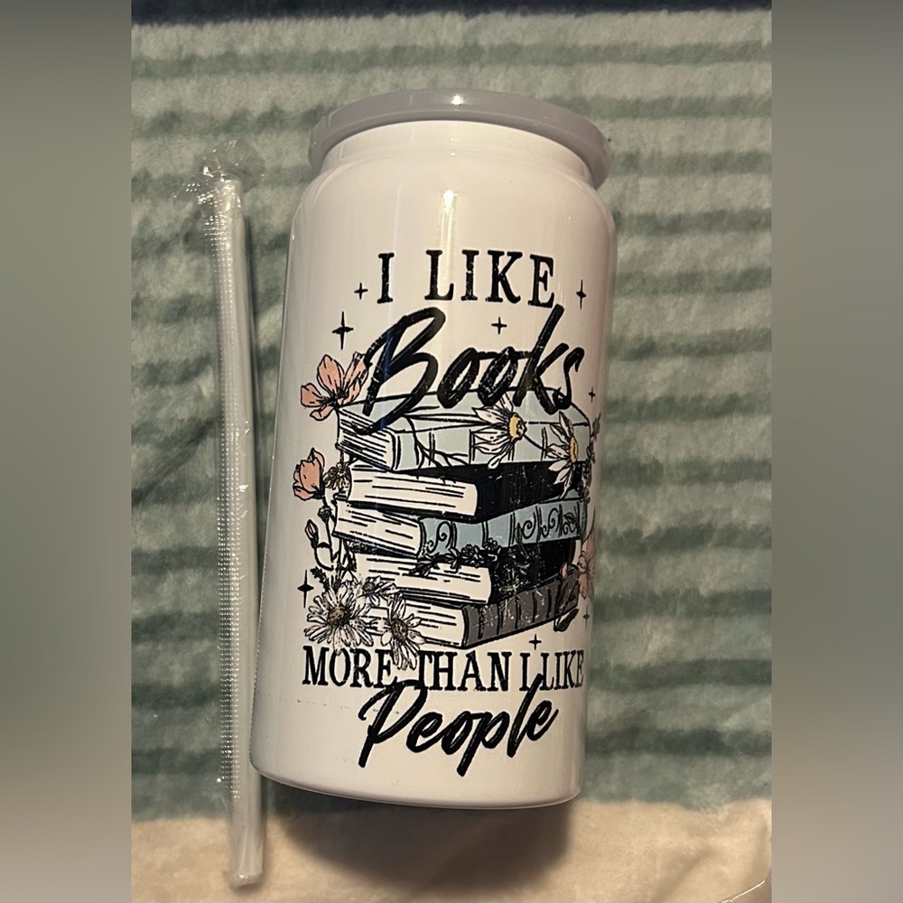 White Book-Themed Decorative cup - Picture 5 of 8